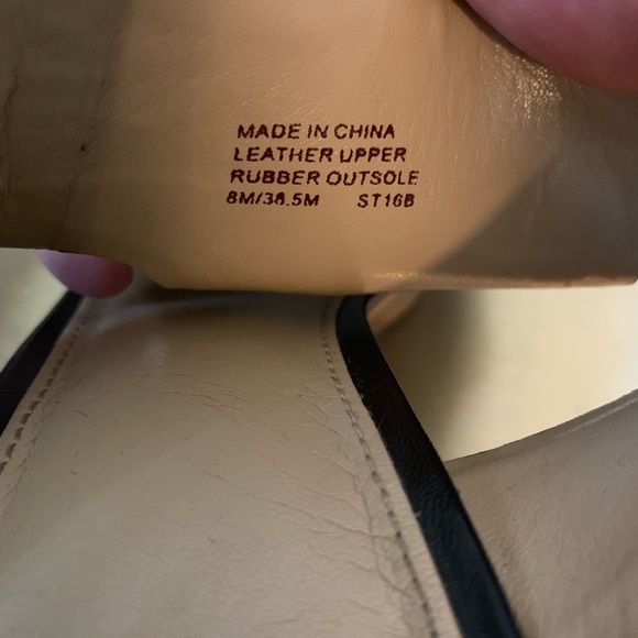 Black wedges with ankle strap - Picture 6 of 6